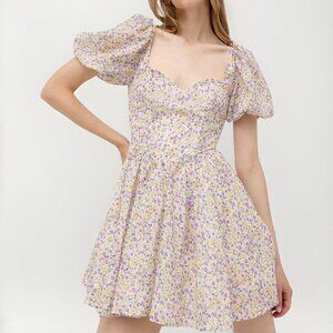 Bardot Marlie Ditsy floral print Mini Dress in Summer Floral